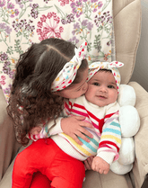 Rainbow Hearts Headband